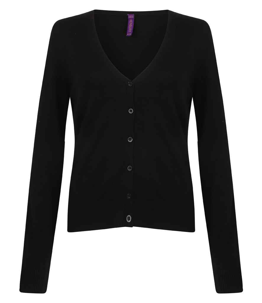 Henbury H726 Black Front -  Ready to be Embroidered by Custard Workwear - Cheap Personalised and Customised Workwear in Nottinghamshire, Derbyshire and Leicestershire