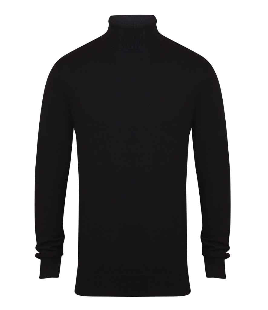 Henbury H727 Black Front -  Ready to be Embroidered by Custard Workwear - Cheap Personalised and Customised Workwear in Nottinghamshire, Derbyshire and Leicestershire