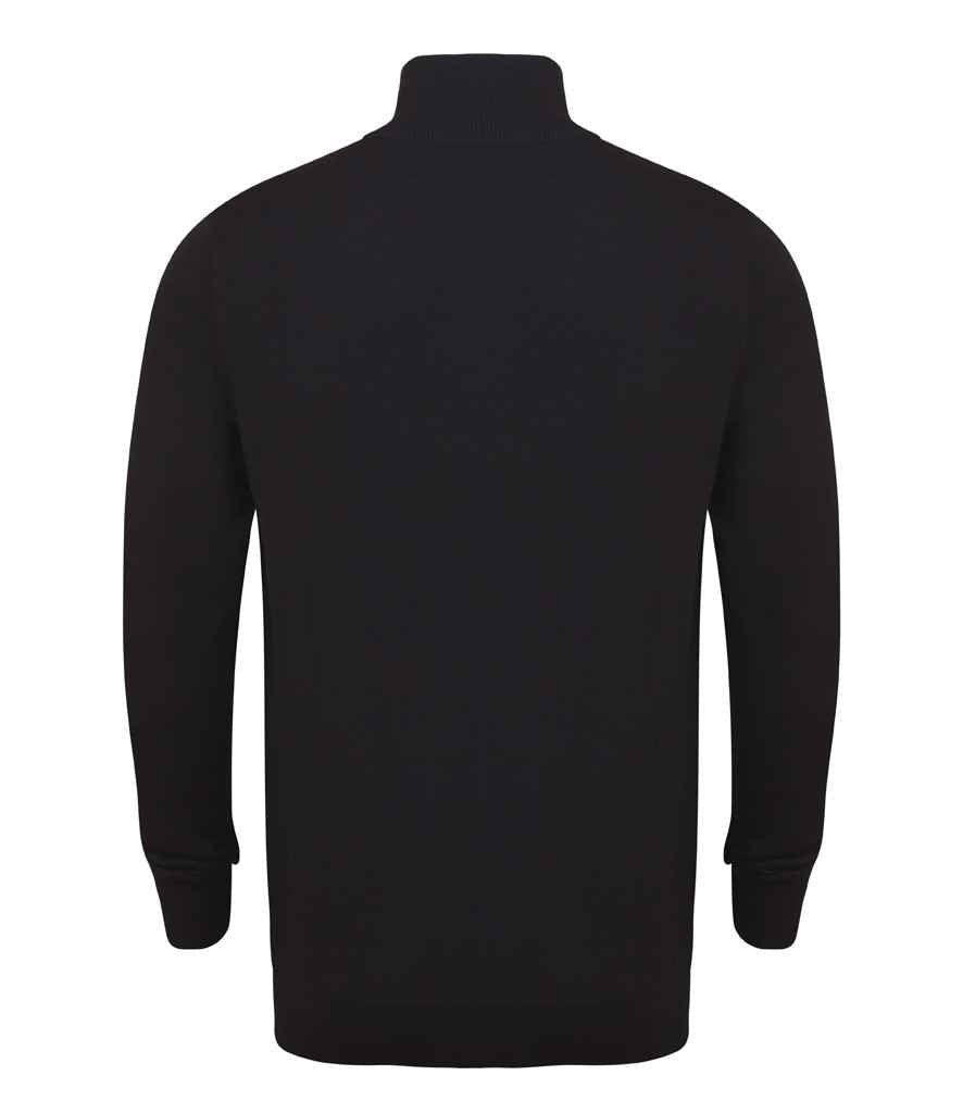 Henbury H729 Black Back -  Ready to be Embroidered by Custard Workwear - Cheap Personalised and Customised Workwear in Nottinghamshire, Derbyshire and Leicestershire