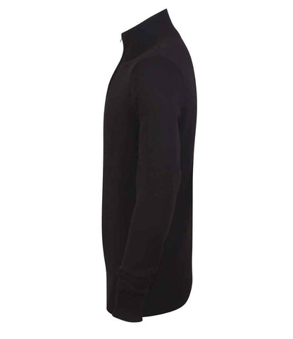 Henbury H729 Black Left -  Ready to be Embroidered by Custard Workwear - Cheap Personalised and Customised Workwear in Nottinghamshire, Derbyshire and Leicestershire