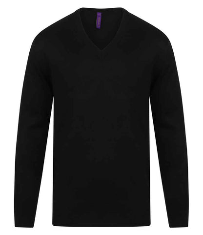 Henbury H760 Black Front -  Ready to be Embroidered by Custard Workwear - Cheap Personalised and Customised Workwear in Nottinghamshire, Derbyshire and Leicestershire