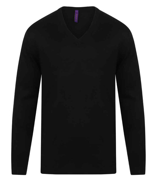 Henbury H760 Navy Front -  Ready to be Embroidered by Custard Workwear - Cheap Personalised and Customised Workwear in Nottinghamshire, Derbyshire and Leicestershire
