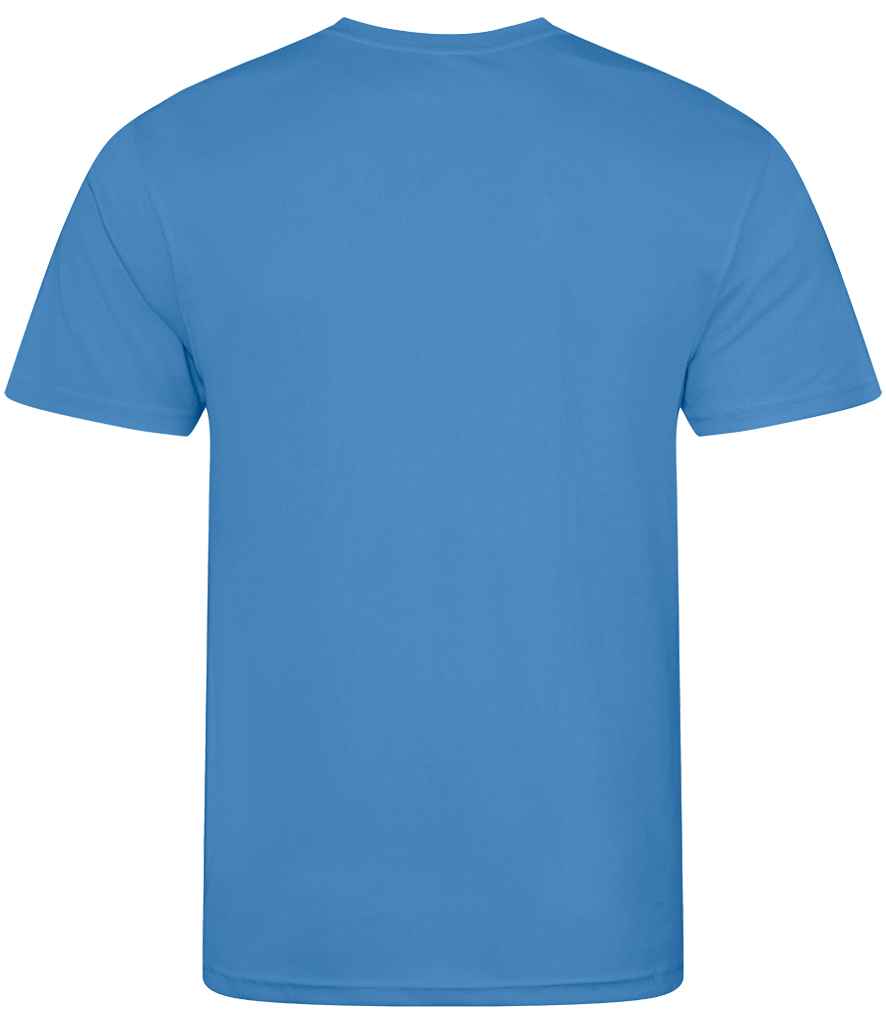 Just Cool JC001B Cornflower Back -  Ready to be Printed by Custard Workwear - Cheap Personalised and Customised Workwear in Nottinghamshire, Derbyshire and Leicestershire