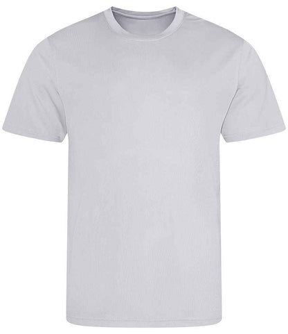Just Cool JC001B Heather Grey Front -  Ready to be Printed by Custard Workwear - Cheap Personalised and Customised Workwear in Nottinghamshire, Derbyshire and Leicestershire