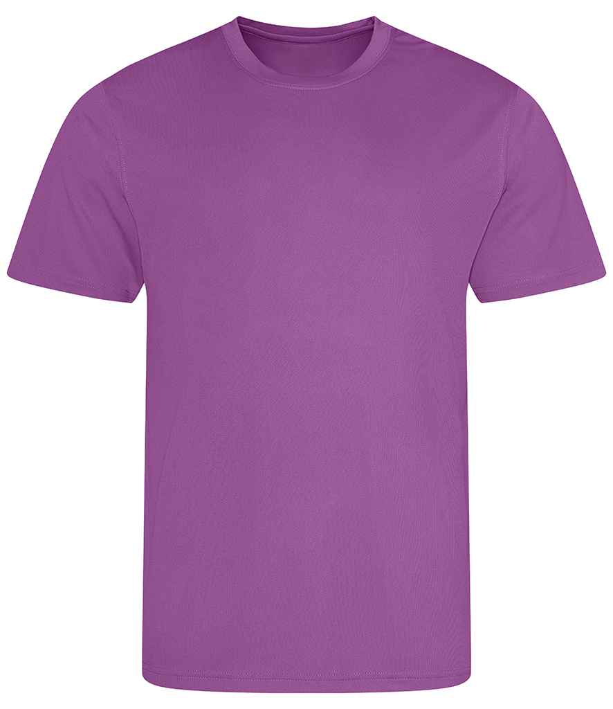 Just Cool JC001B Magenta Magic Front -  Ready to be Printed by Custard Workwear - Cheap Personalised and Customised Workwear in Nottinghamshire, Derbyshire and Leicestershire