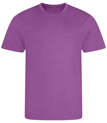 Just Cool JC001B Magenta Magic Front -  Ready to be Printed by Custard Workwear - Cheap Personalised and Customised Workwear in Nottinghamshire, Derbyshire and Leicestershire