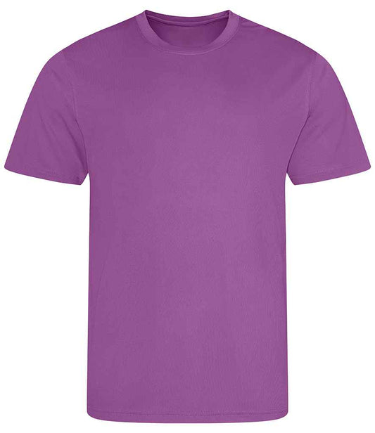 Just Cool JC001B Magenta Magic Front -  Ready to be Printed by Custard Workwear - Cheap Personalised and Customised Workwear in Nottinghamshire, Derbyshire and Leicestershire