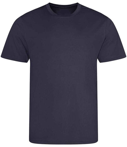 Just Cool JC001B Oxford Navy Front -  Ready to be Printed by Custard Workwear - Cheap Personalised and Customised Workwear in Nottinghamshire, Derbyshire and Leicestershire