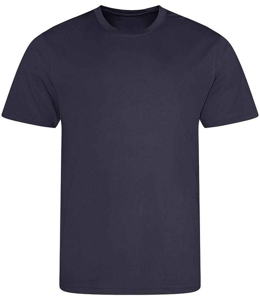 Just Cool JC001B Oxford Navy Front -  Ready to be Printed by Custard Workwear - Cheap Personalised and Customised Workwear in Nottinghamshire, Derbyshire and Leicestershire