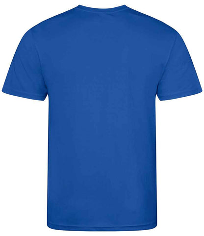 Just Cool JC001B Royal Blue Back -  Ready to be Printed by Custard Workwear - Cheap Personalised and Customised Workwear in Nottinghamshire, Derbyshire and Leicestershire