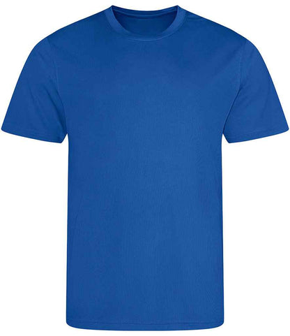 Just Cool JC001B Royal Blue Front -  Ready to be Printed by Custard Workwear - Cheap Personalised and Customised Workwear in Nottinghamshire, Derbyshire and Leicestershire