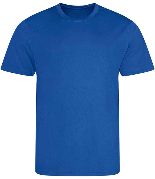 Just Cool JC001B Royal Blue Front -  Ready to be Printed by Custard Workwear - Cheap Personalised and Customised Workwear in Nottinghamshire, Derbyshire and Leicestershire