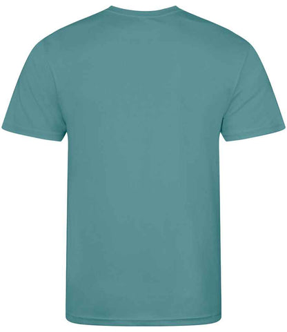 Just Cool JC001B Seafoam Back -  Ready to be Printed by Custard Workwear - Cheap Personalised and Customised Workwear in Nottinghamshire, Derbyshire and Leicestershire