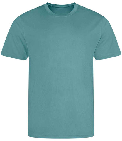 Just Cool JC001B Seafoam Front -  Ready to be Printed by Custard Workwear - Cheap Personalised and Customised Workwear in Nottinghamshire, Derbyshire and Leicestershire