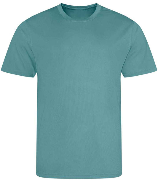 Just Cool JC001B Seafoam Front -  Ready to be Printed by Custard Workwear - Cheap Personalised and Customised Workwear in Nottinghamshire, Derbyshire and Leicestershire