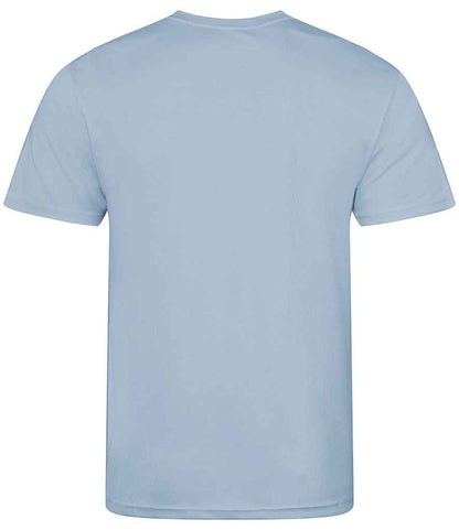 Just Cool JC001B Sky Blue Back -  Ready to be Printed by Custard Workwear - Cheap Personalised and Customised Workwear in Nottinghamshire, Derbyshire and Leicestershire