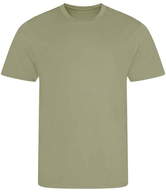 Just Cool JC001 Desert Sand Front -  Ready to be Printed by Custard Workwear - Cheap Personalised and Customised Workwear in Nottinghamshire, Derbyshire and Leicestershire