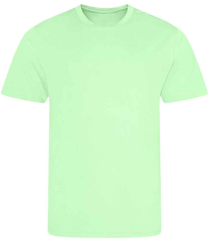 Just Cool JC001 Melon Green Front -  Ready to be Printed by Custard Workwear - Cheap Personalised and Customised Workwear in Nottinghamshire, Derbyshire and Leicestershire