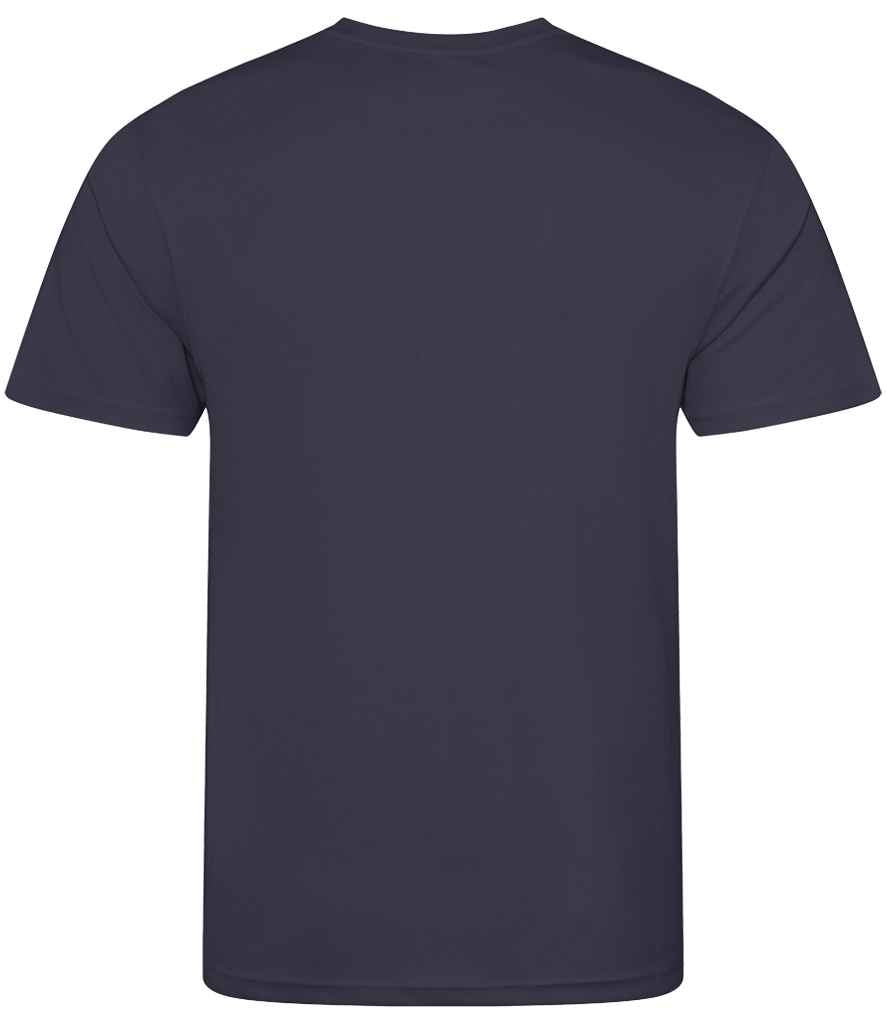 Just Cool JC001 Oxford Navy Back -  Ready to be Printed by Custard Workwear - Cheap Personalised and Customised Workwear in Nottinghamshire, Derbyshire and Leicestershire