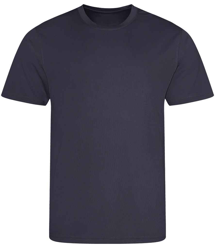 Just Cool JC001 Oxford Navy Front -  Ready to be Printed by Custard Workwear - Cheap Personalised and Customised Workwear in Nottinghamshire, Derbyshire and Leicestershire