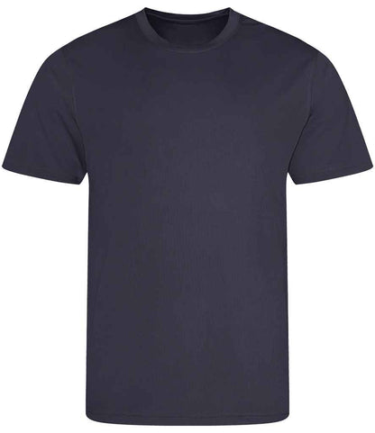 Just Cool JC001 Oxford Navy Front -  Ready to be Printed by Custard Workwear - Cheap Personalised and Customised Workwear in Nottinghamshire, Derbyshire and Leicestershire