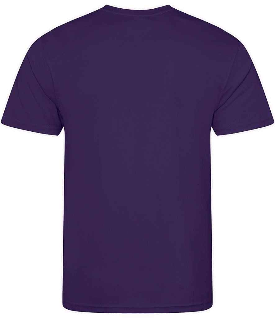 Just Cool JC001 Purple Back -  Ready to be Printed by Custard Workwear - Cheap Personalised and Customised Workwear in Nottinghamshire, Derbyshire and Leicestershire