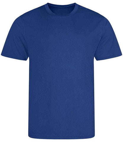 Just Cool JC001 Royal Blue Front -  Ready to be Printed by Custard Workwear - Cheap Personalised and Customised Workwear in Nottinghamshire, Derbyshire and Leicestershire