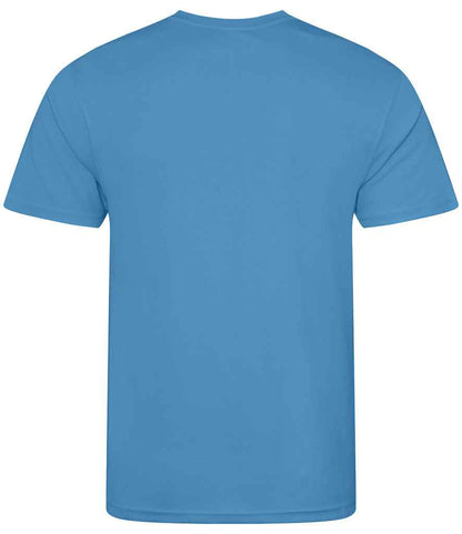 Just Cool JC001 Sapphire Blue Back -  Ready to be Printed by Custard Workwear - Cheap Personalised and Customised Workwear in Nottinghamshire, Derbyshire and Leicestershire
