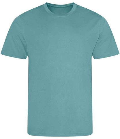 Just Cool JC001 Seafoam Front -  Ready to be Printed by Custard Workwear - Cheap Personalised and Customised Workwear in Nottinghamshire, Derbyshire and Leicestershire