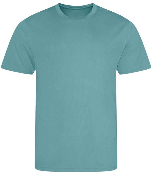 Just Cool JC001 Seafoam Front -  Ready to be Printed by Custard Workwear - Cheap Personalised and Customised Workwear in Nottinghamshire, Derbyshire and Leicestershire