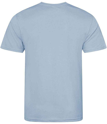 Just Cool JC001 Sky Blue Back -  Ready to be Printed by Custard Workwear - Cheap Personalised and Customised Workwear in Nottinghamshire, Derbyshire and Leicestershire