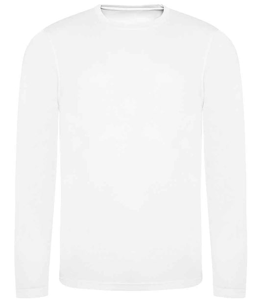 Just Cool JC002 Arctic White Front -  Ready to be Printed by Custard Workwear - Cheap Personalised and Customised Workwear in Nottinghamshire, Derbyshire and Leicestershire