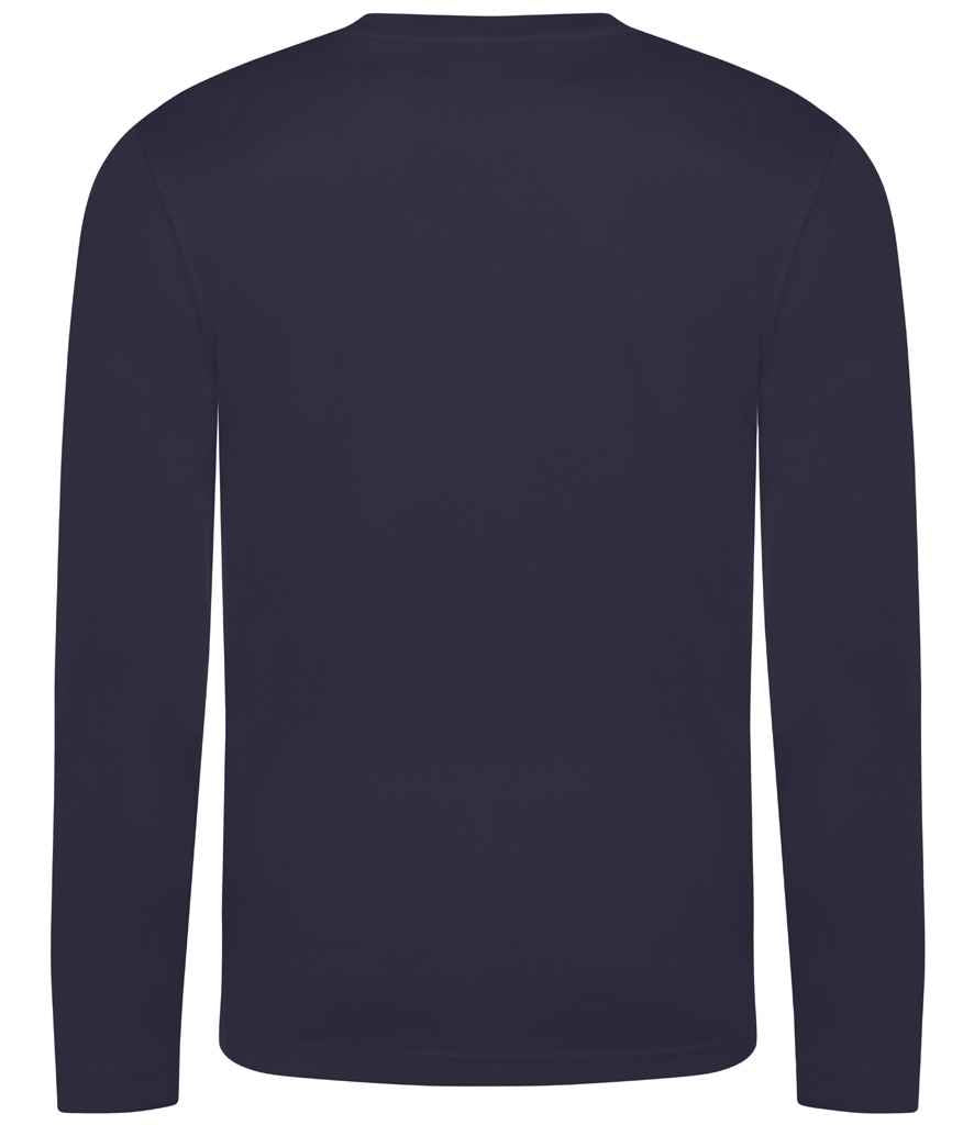 Just Cool JC002 French Navy Back -  Ready to be Printed by Custard Workwear - Cheap Personalised and Customised Workwear in Nottinghamshire, Derbyshire and Leicestershire