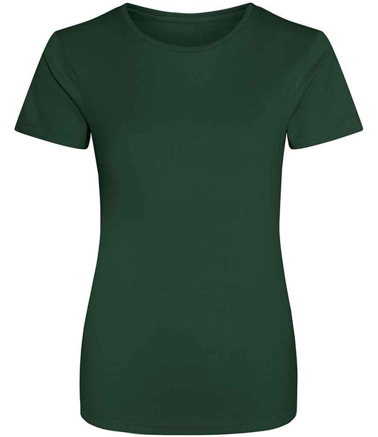Just Cool JC005 Bottle Green Front -  Ready to be Printed by Custard Workwear - Cheap Personalised and Customised Workwear in Nottinghamshire, Derbyshire and Leicestershire