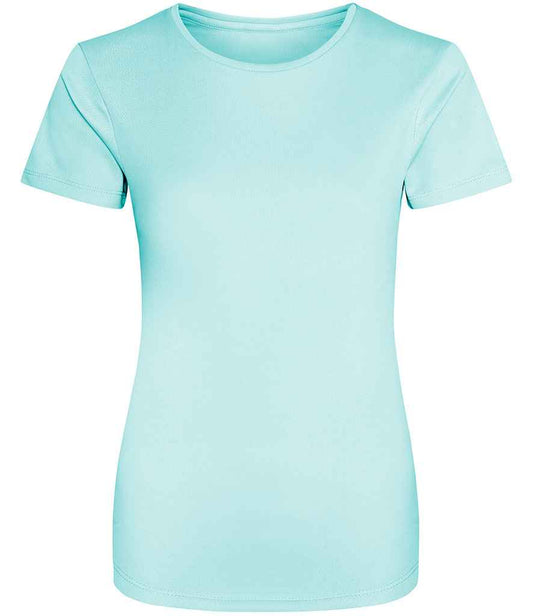 Just Cool JC005 Mint Front -  Ready to be Printed by Custard Workwear - Cheap Personalised and Customised Workwear in Nottinghamshire, Derbyshire and Leicestershire