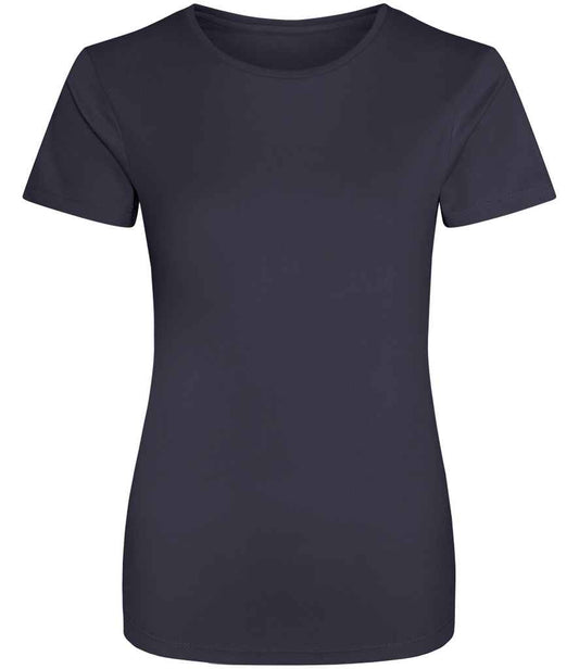 Just Cool JC005 Oxford Navy Front -  Ready to be Printed by Custard Workwear - Cheap Personalised and Customised Workwear in Nottinghamshire, Derbyshire and Leicestershire