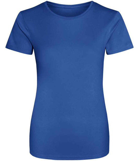 Just Cool JC005 Royal Blue Front -  Ready to be Printed by Custard Workwear - Cheap Personalised and Customised Workwear in Nottinghamshire, Derbyshire and Leicestershire