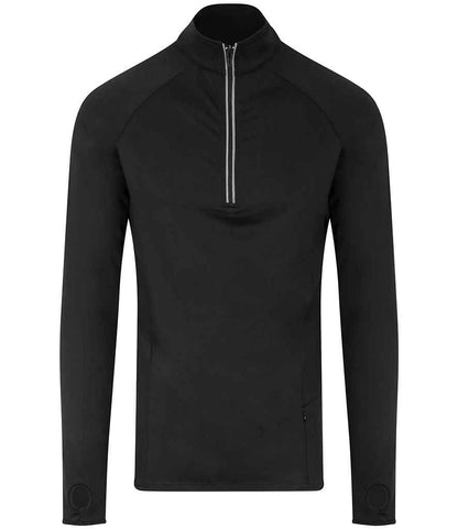 Just Cool JC030 Jet Black Front -  Ready to be Embroidered and Printed by Custard Workwear - Cheap Personalised and Customised Workwear in Nottinghamshire, Derbyshire and Leicestershire