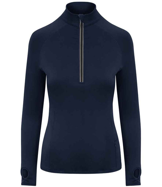 Just Cool JC035 French Navy Front -  Ready to be Embroidered and Printed by Custard Workwear - Cheap Personalised and Customised Workwear in Nottinghamshire, Derbyshire and Leicestershire