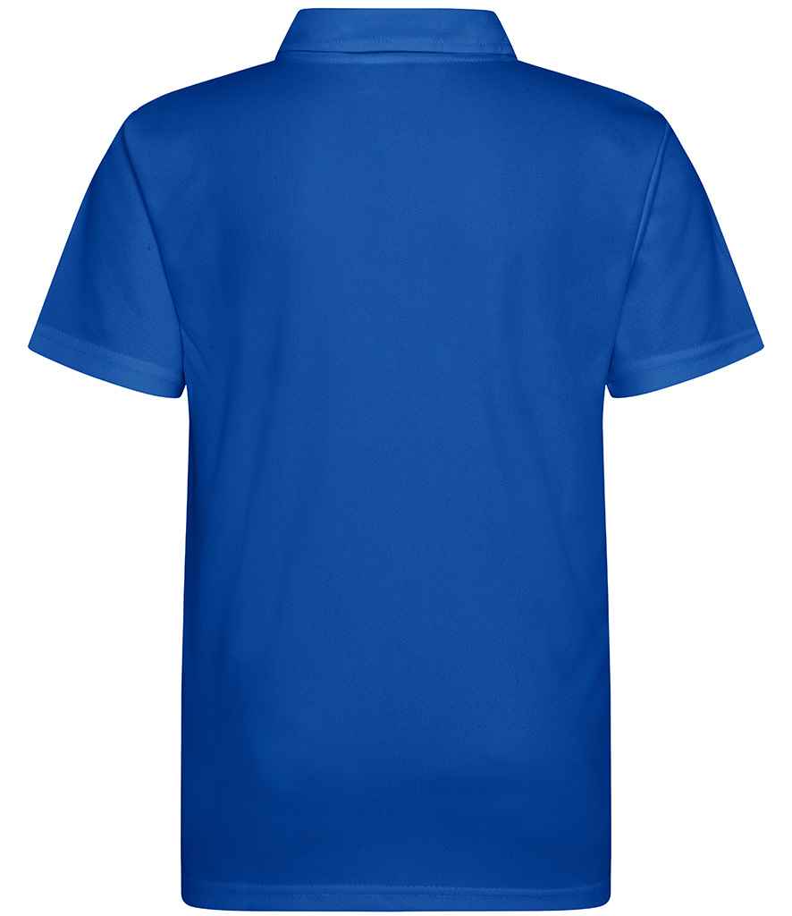 Just Cool JC040B Royal Blue Back -  Ready to be Embroidered and Printed by Custard Workwear - Cheap Personalised and Customised Workwear in Nottinghamshire, Derbyshire and Leicestershire