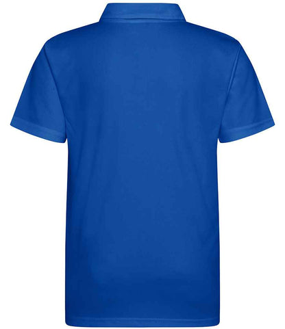Just Cool JC040B Royal Blue Back -  Ready to be Embroidered and Printed by Custard Workwear - Cheap Personalised and Customised Workwear in Nottinghamshire, Derbyshire and Leicestershire