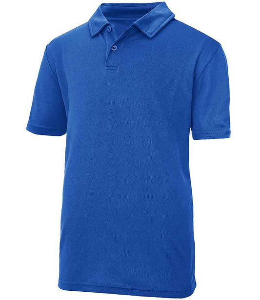 Just Cool JC040B Royal Blue Front -  Ready to be Embroidered and Printed by Custard Workwear - Cheap Personalised and Customised Workwear in Nottinghamshire, Derbyshire and Leicestershire