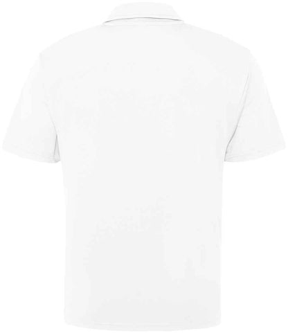 Just Cool JC040 Arctic White Back -  Ready to be Embroidered and Printed by Custard Workwear - Cheap Personalised and Customised Workwear in Nottinghamshire, Derbyshire and Leicestershire