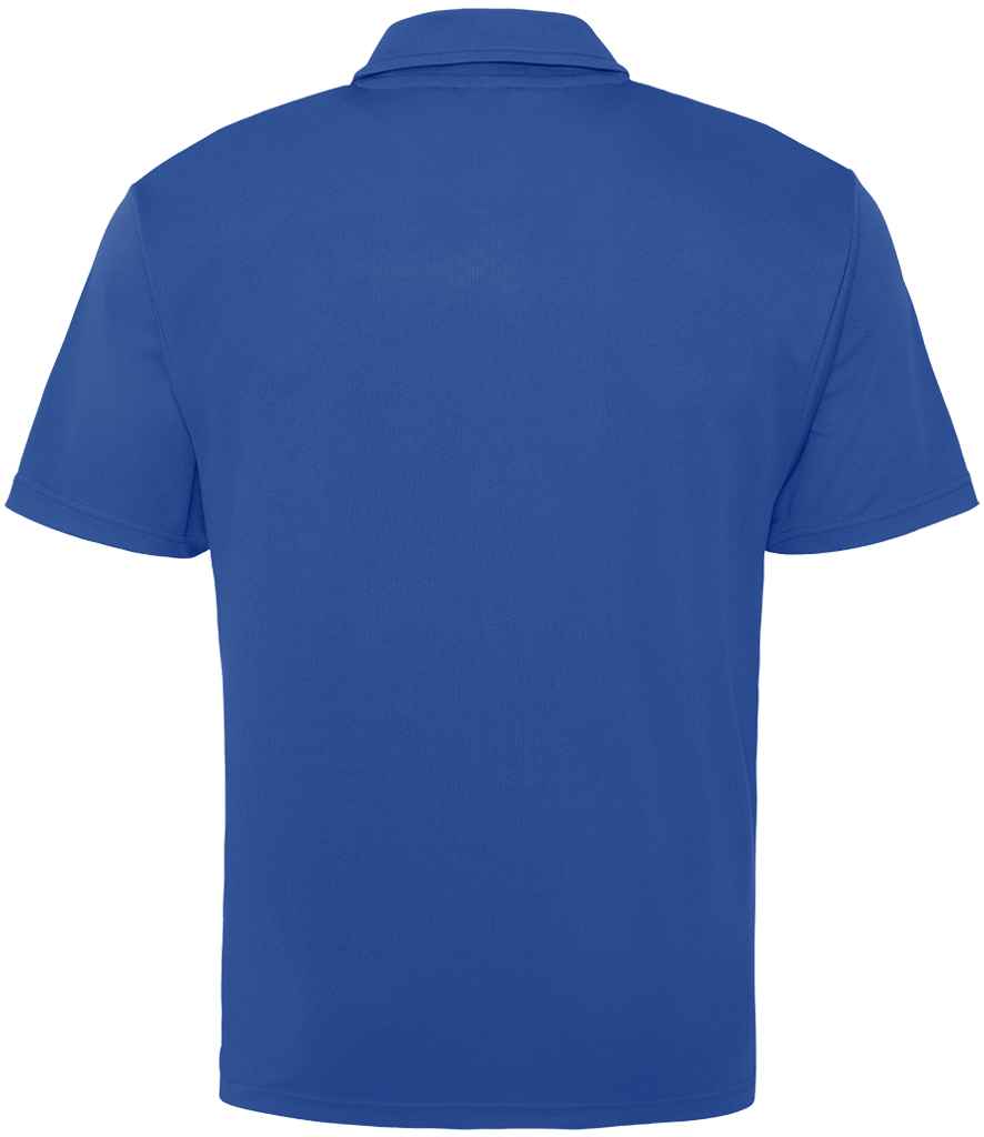 Just Cool JC040 Royal Blue Back -  Ready to be Embroidered and Printed by Custard Workwear - Cheap Personalised and Customised Workwear in Nottinghamshire, Derbyshire and Leicestershire