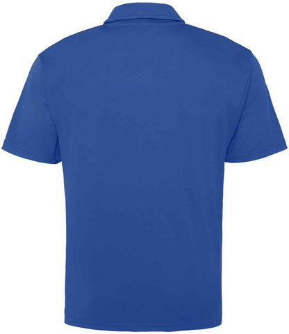Just Cool JC040 Royal Blue Back -  Ready to be Embroidered and Printed by Custard Workwear - Cheap Personalised and Customised Workwear in Nottinghamshire, Derbyshire and Leicestershire