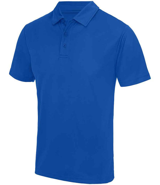 Just Cool JC040 Royal Blue Front -  Ready to be Embroidered and Printed by Custard Workwear - Cheap Personalised and Customised Workwear in Nottinghamshire, Derbyshire and Leicestershire