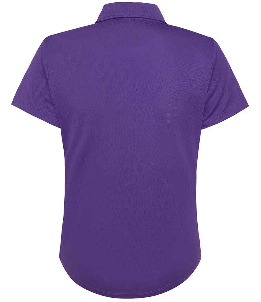 Just Cool JC045 Purple Back -  Ready to be Embroidered and Printed by Custard Workwear - Cheap Personalised and Customised Workwear in Nottinghamshire, Derbyshire and Leicestershire