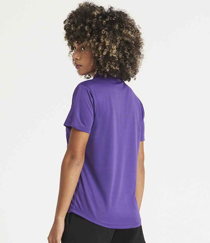 Just Cool JC045 Purple Model -  Ready to be Embroidered and Printed by Custard Workwear - Cheap Personalised and Customised Workwear in Nottinghamshire, Derbyshire and Leicestershire