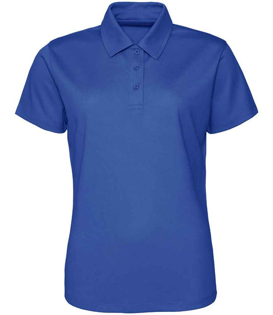 Just Cool JC045 Royal Blue Front -  Ready to be Embroidered and Printed by Custard Workwear - Cheap Personalised and Customised Workwear in Nottinghamshire, Derbyshire and Leicestershire
