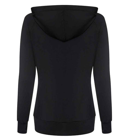 Just Cool JC058 Jet Black Back -  Ready to be Embroidered and Printed by Custard Workwear - Cheap Personalised and Customised Workwear in Nottinghamshire, Derbyshire and Leicestershire